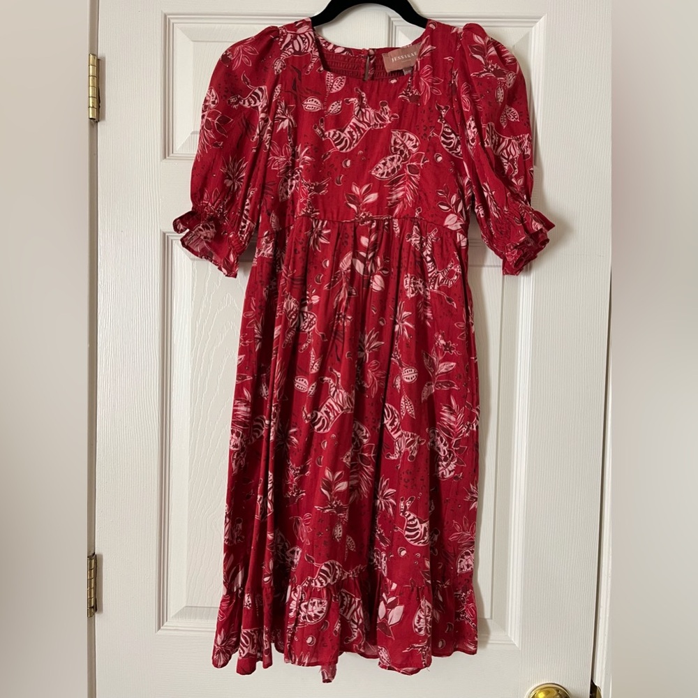 JessaKae girls 12-14 red dress